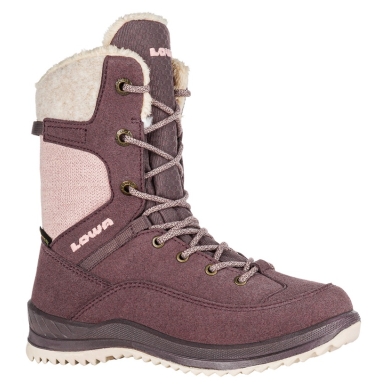 Lowa Winter Boots Bianca GTX (suede leather, waterproof) old rose/pink Girls