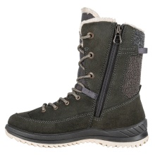 Lowa Winter Boots Bianca GTX (suede leather, waterproof) dark grey/champagne Girls