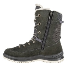 Lowa Winter Boots Bianca High GTX (Suede/Textile, waterproof) 2024 anthracite grey/champagne Children