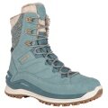 Lowa Winter Boots Calceta EVO GTX (Suede, Waterproof) Ice Blue/Taupe Brown Women