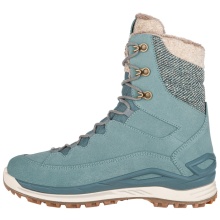 Lowa Winter Boots Calceta EVO GTX (Suede, Waterproof) Ice Blue/Taupe Brown Women