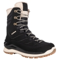 Lowa Winter Boots Calceta EVO GTX (Suede, Waterproof) Black/Champagne Women