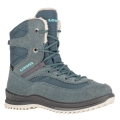 Lowa Winter Boots Ella GTX (suede leather, waterproof) smoke green/arctic blue girls