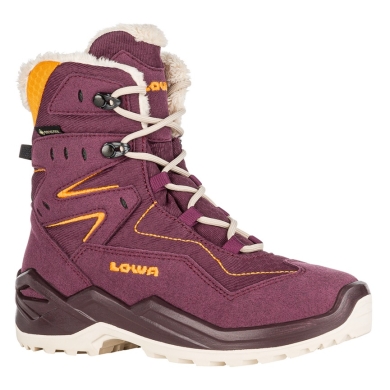 Lowa Winter Boots Lino GTX (Textile/Synthetic, Waterproof) Purple Kids