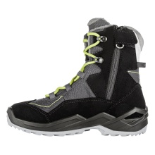 Lowa Winter Boots Lino GTX (Textile/Synthetic, waterproof) black/graphite grey toddlers