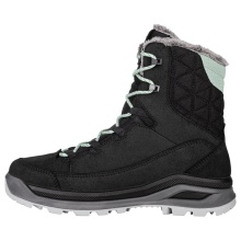 Lowa Winter Boots Ottawa GTX 2024 (Suede/Textile, waterproof) black/jade green Ladies