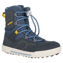 Lowa Winter Boots Raik GTX (Suede/Textile, waterproof) dark blue/jeans Kids