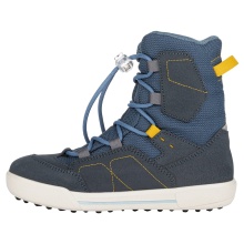 Lowa Winter Boots Raik GTX (Suede/Textile, waterproof) dark blue/jeans Kids