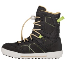 Lowa Winter Boots Raik GTX (Suede/Textile, waterproof) black/yellow Children