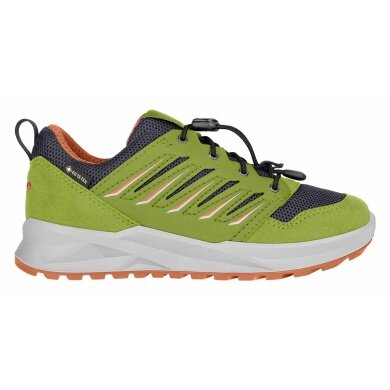 Lowa Hiking Shoes Axos GTX LO Junior (Textile/Synthetic, Waterproof) Lime/Orange Kids