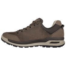 Lowa Everyday Travel Shoes Bellagio Low LL (Nubuck Leather, Leather Lining) Espresso/Brown Men's