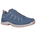 Lowa Walking Shoes Innox Evo II GTX (All-Terrain, Textile/Microfiber, Waterproof) Steel Blue/Old Pink Ladies