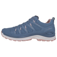 Lowa Walking Shoes Innox Evo II GTX (All-Terrain, Textile/Microfiber, Waterproof) Steel Blue/Old Pink Ladies