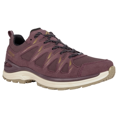 Lowa Walking Shoes Innox Evo II GTX (All-Terrain, Textile/Microfiber, Waterproof) merlot red/dune Ladies