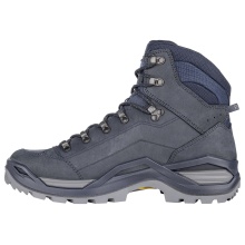 Lowa Hiking Shoes Renegade EVO Mid GTX (All-Terrain, Nubuck Leather, Waterproof) Navy Blue Men's