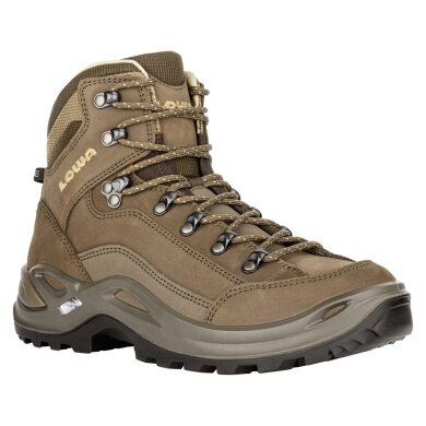 Lowa Hiking Boots Renegade LL Mid (All-Terrain, Nubuck Leather) brown Women