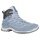 Lowa Hiking Shoes Innovo Mid GTX (All-Terrain, Suede, Waterproof) Ice Blue/Light Blue Ladies