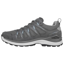 Lowa Walking Shoes Innox Evo II GTX (All-Terrain, Textile/Microfiber, Waterproof) Graphite Grey/Arctic Ladies