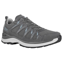 Lowa Walking Shoes Innox Evo II GTX (All-Terrain, Textile/Microfiber, Waterproof) Graphite Grey/Arctic Ladies