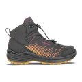 Lowa Hiking Shoes Zirrox GTX MID Junior (Multifunction, waterproof) graphite/berry Kids