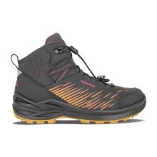 Lowa Hiking Shoes Zirrox GTX MID Junior (Multifunction, waterproof) graphite/berry Youth