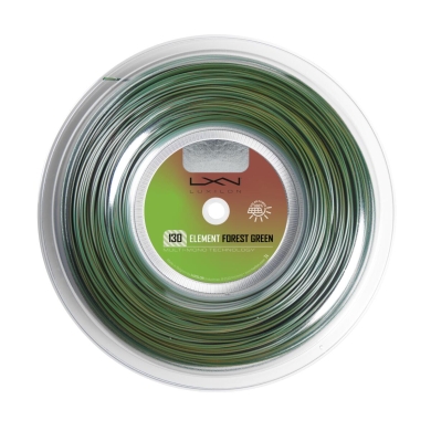 Luxilon Tennis String Element (Durability+Touch) green 200m roll