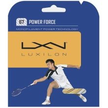 Luxilon Badminton String Spin Force 0.67mm beige 10m Set