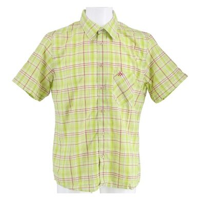 Maier Sports Short Sleeve Shirt green/red Men