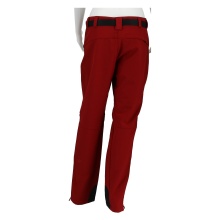 Maier Sports Outdoor Softshell Pants Tech (windproof/water-repellent) long red Women