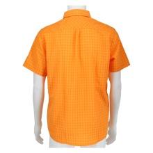 Mammut Hiking Shirt Lenni Outdoor Short Sleeve 2023 (antimicrobial treatment, chest pocket) orange Men