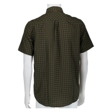 Mammut Hiking Shirt Lenni Outdoor Short Sleeve (antimicrobial treatment, chest pocket) iguana/marine Men