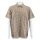 Mammut Hiking Shirt Lenni Outdoor Short Sleeve 2023 (antimicrobial treatment, chest pocket) sand brown Men