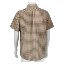 Mammut Hiking Shirt Lenni Outdoor Short Sleeve 2023 (antimicrobial treatment, chest pocket) sand brown Men