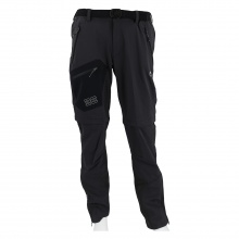 Maul Hiking-Trekking Trousers Eiger XT Zipp-Off (long trousers and Bermudas in one) dark grey/caviar Men