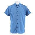 Maul Travel-Hiking Short Sleeve Shirt Coesfeld II (breathable) light blue Men