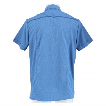 Maul Travel-Hiking Short Sleeve Shirt Coesfeld II (breathable) light blue Men