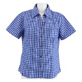 Maul Hiking Blouse Short Sleeve Blouse Sandnes Blue Women