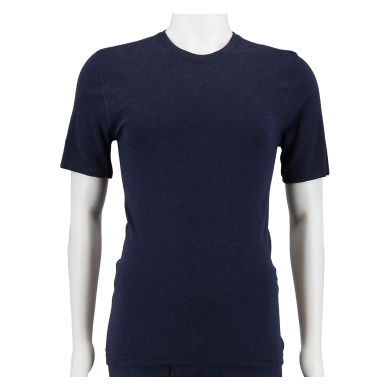 Medima Underwear T-shirt (Angora and Wool) blue Men (Size S-L)