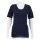 Medima Underwear Shirt (Angora and Wool) Short Sleeve Blue Women (Size S-L)