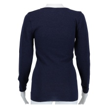 Medima Underwear Long Sleeve Shirt (Angora and Wool) blue Women (Size XL-XXL)