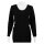 Medima Underwear Long Sleeve Shirt (Angora and Wool) black Women (Size S-L)