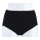 Medima Underwear High-Waisted Briefs (Angora and Silk) Black Ladies (Size S-L)