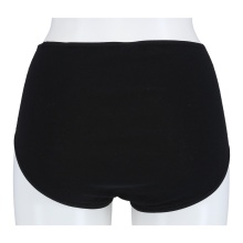 Medima Underwear High-Waisted Briefs (Angora and Silk) Black Ladies (Size S-L)