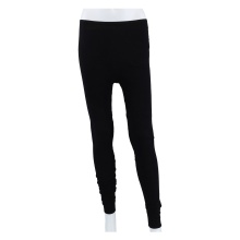 Medima underwear long thermal leggings (cashmere and silk) black Ladies (size XL)