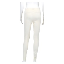 Medima underwear long legging with toe (100% silk) white ladies (size S-L)