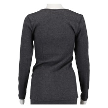 Medima Underwear Long Sleeve Shirt (Cotton/Angora) Asphalt Grey Women (Size S-L)