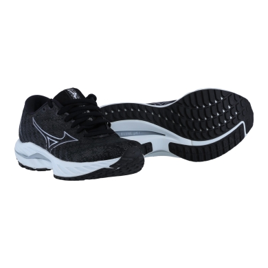 Mizuno Running Shoes Wave Inspire 19 (Stability) Black Ladies