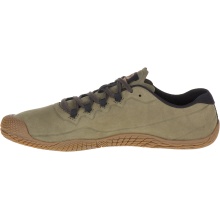 Merrell Minimal Running Shoes Vapor Glove 3 Luna Leather Olive Green Men