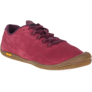 Merrell Minimal Running Shoes Vapor Glove 3 Luna Leather magenta Women