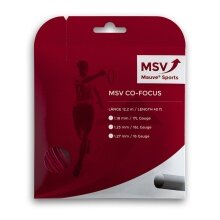 MSV Tennis String Co Focus (Durability+Control) red 12m Set